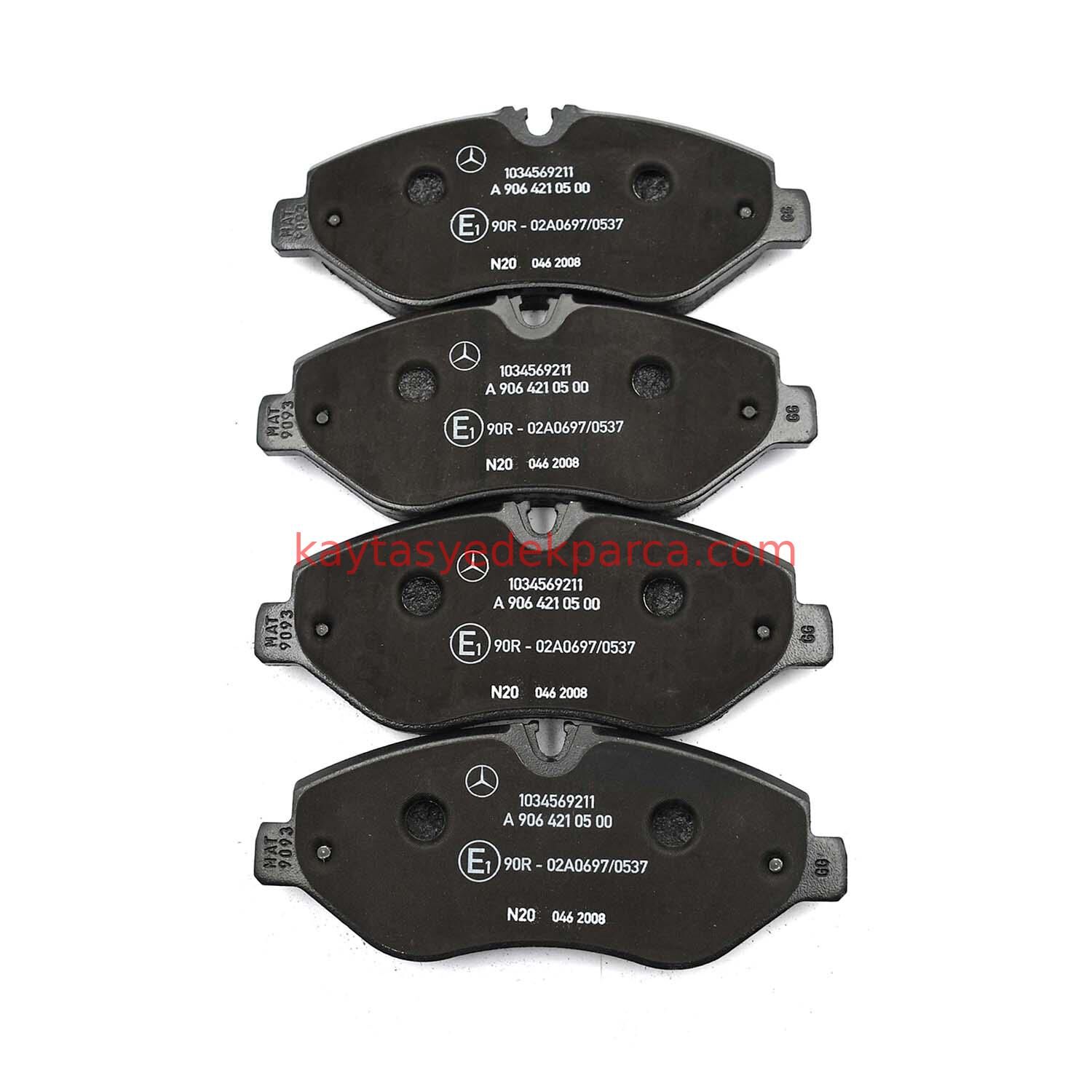 A9064210400-MER-FREN BALATASI, SPR 315 -639-447 ZZ CRF Y.M ÖN