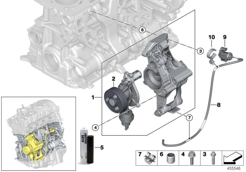 BMW-11518638026-DEVİRDAİM F22.G30 B48