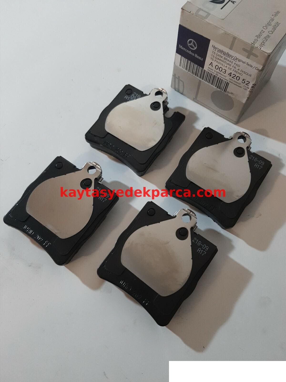 A0034205220-VAL-FREN BALATASI, W208-209-210 ARKA TEK PİM 21898