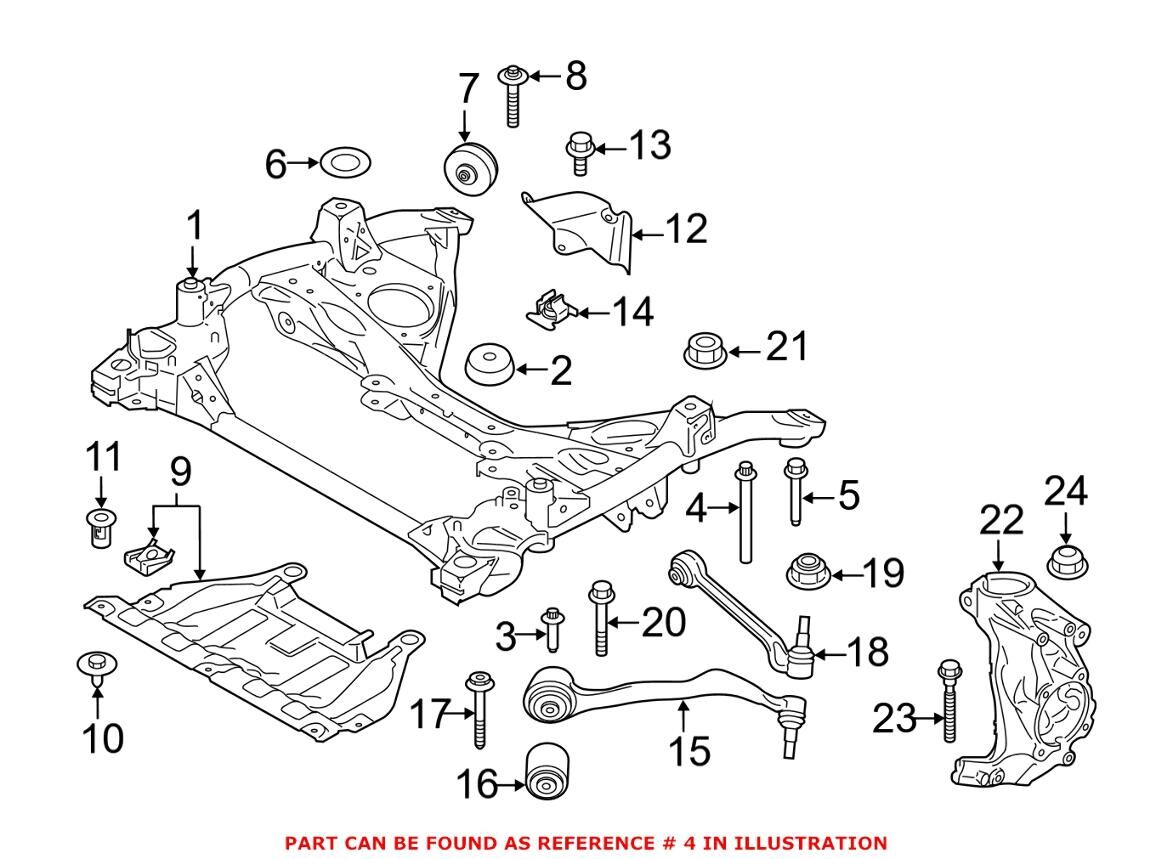 BMW-36108093839-JANT ARKA G80