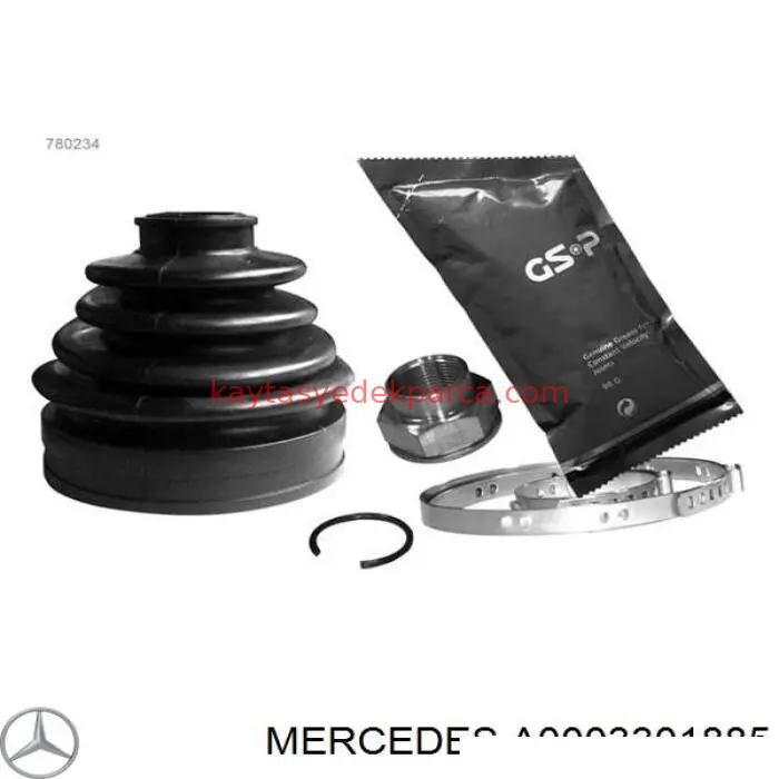 A0003301885-MEY-AKS KAFASI, W638 VT CDI DIŞ R+L KÖRÜKLÜ