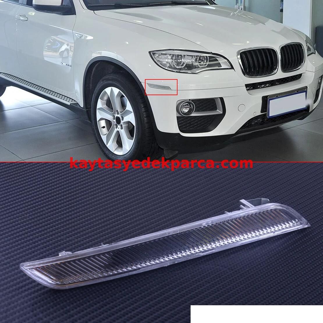 63147187088-7187088-TYG-TAMPON REFLEKTÖRÜ X6/R E71 ÖN BEYAZ