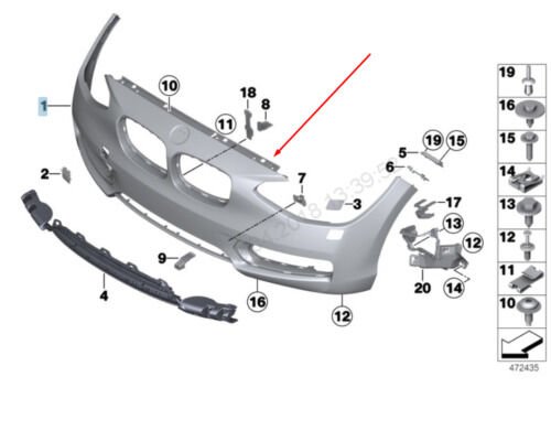 WEN-51117429711-ÖN TAMPON F20 LCİ