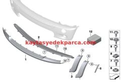51117130311-MİN-TAMPON SPOYLERİ MİNİ L ÖN 12/04=>