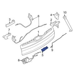 BMW-51247269543-BAGAJ KİLİTİ F10