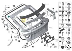 BMW-51247330628-BAGAJ AMORTİSÖRÜ