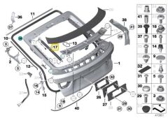 BMW-51247330628-BAGAJ AMORTİSÖRÜ