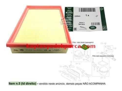 LR092246-FEB-HAVA FİLTRESİ VELAR 2.0-JAGUAR XF3.0