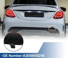 MER-A2058850256-ÇEKİ KAPAĞI, W205 ARKA İÇ