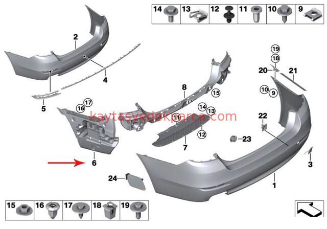 TAMPON BRAKETİ F10/R LCİ