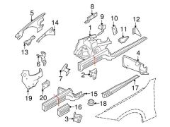 BMW-41217145351-TÜFEK SACI E90/L