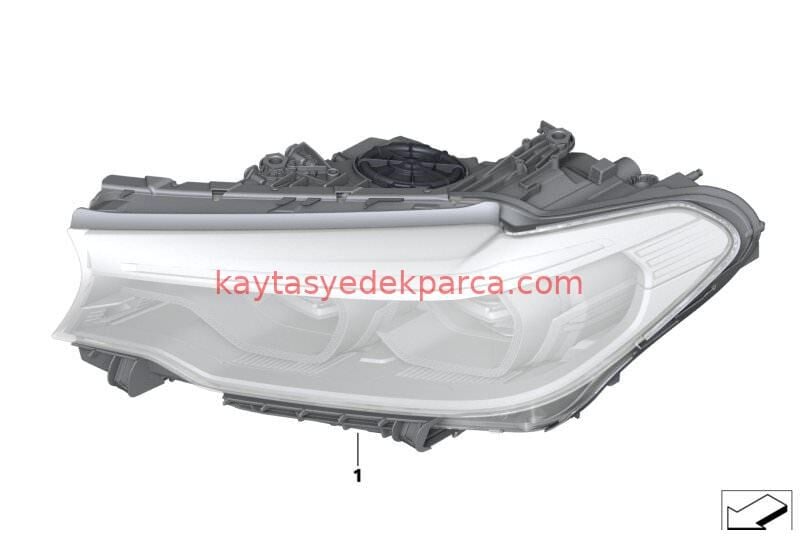 63117214952C-214952C-TYG-FAR CAMI G30 SAĞ