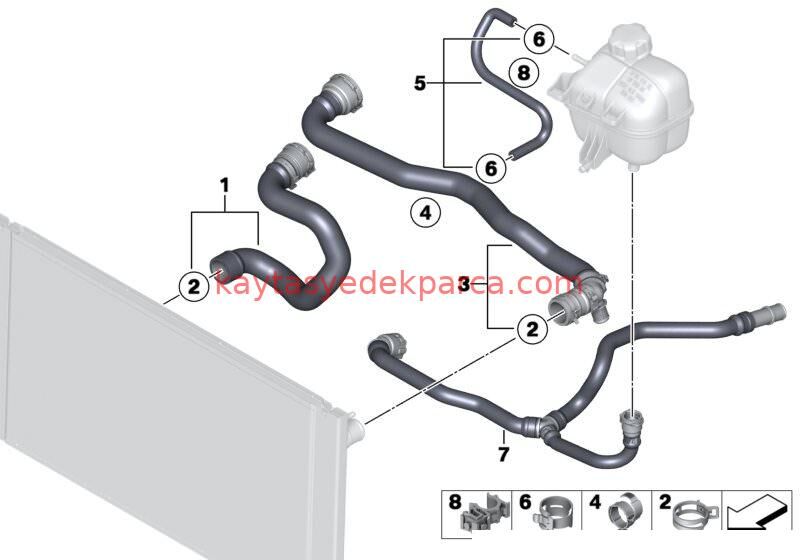11427637052-7637052-BMW-TERMOSTAD YUVA YAĞ SOĞUTUCU