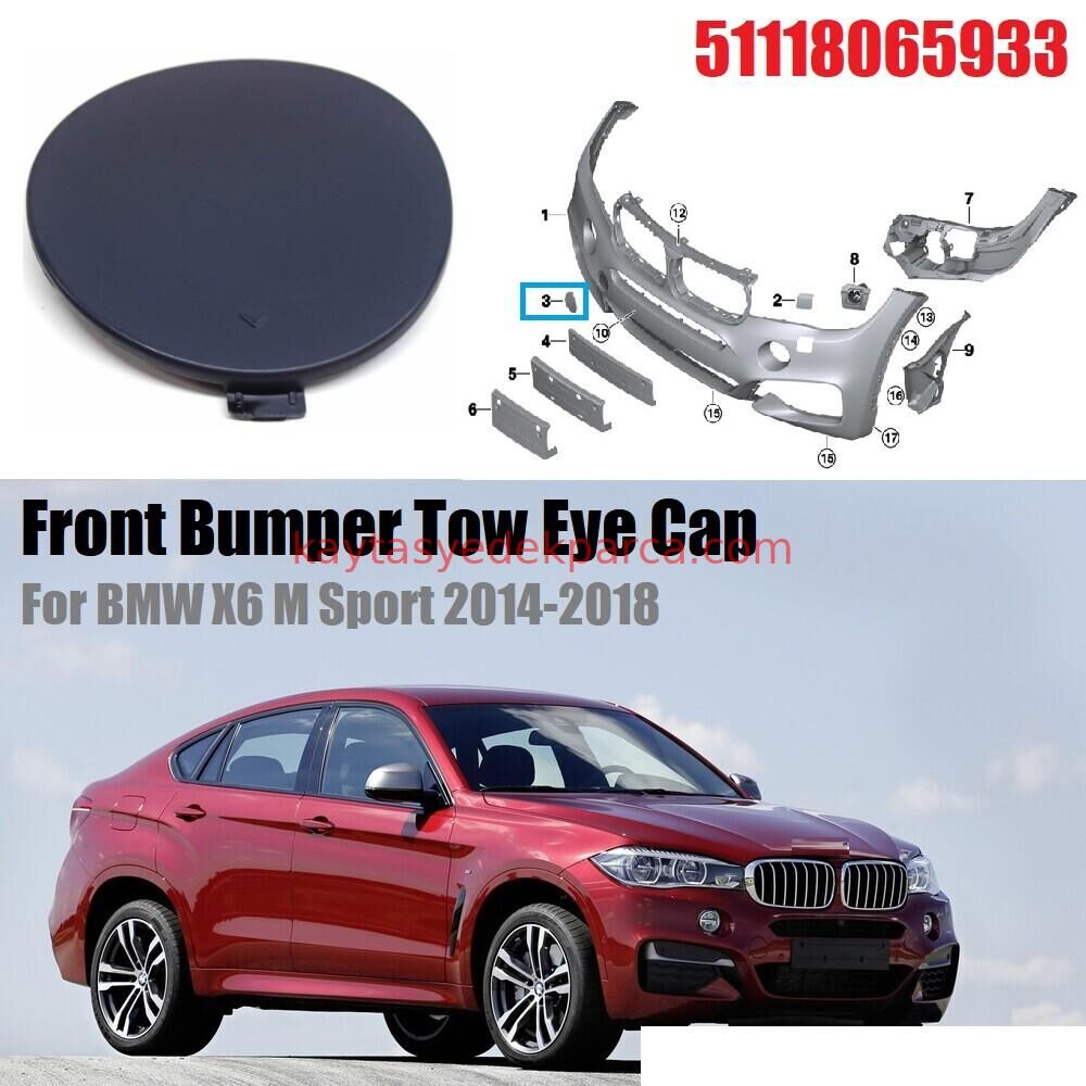 51118065933-8065933-BMW-ÖN ÇEKİ DEMİR KAPAĞI F16
