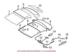BMW-54107342171-SANRUF ÇERÇEVESİ