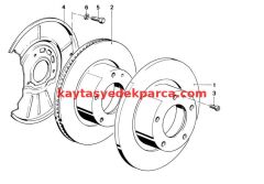 34111161693-1161693-VAL-DİSK E34 ÖN