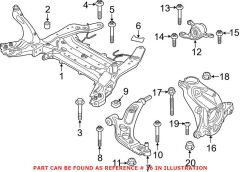 BMW-31216876645-ÖN TAŞIYICI