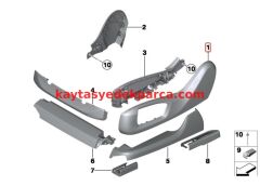 51757228687-7228687-BMW-DİREKSİYON KUTU BAKALİTİ (L)F10