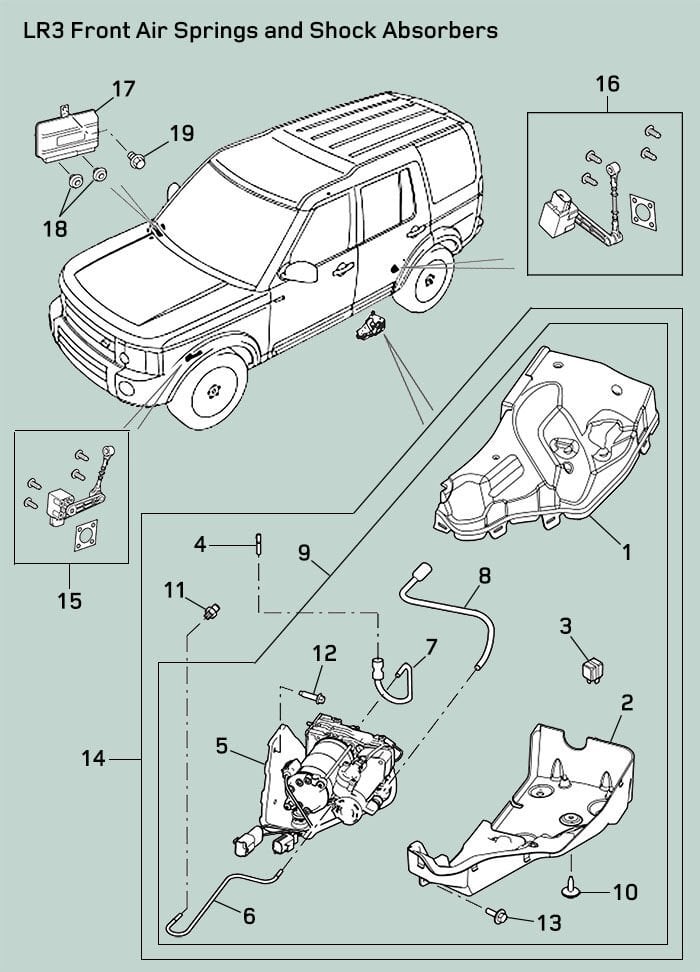 LND-LR006701-MOTOR KOMPLE 2.7 SPORT