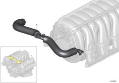 BMW-11617563477-ARA HORTUM ÜST KAPAK