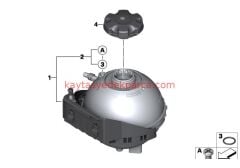 17137642158-7642158-BMW-RAD YEDEK SU DEPOSU F20 - F30