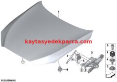 51767310320-7310320-BMW-CAM LASTİĞİ E70 ÜST ÖN