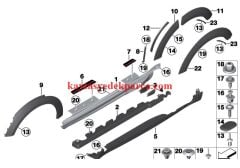 51779800762-MİN-ÇAMURLUK AĞIZ BAKALİTİ MİNİ R60/R ÖN