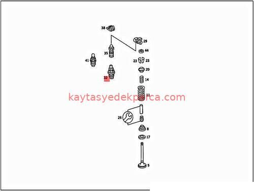 A1110105020-0105020-VKR-TAKIM CONTA, M111 FULL 111.941-945 C180 HARİÇ