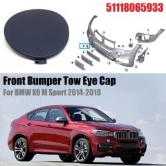 BMW-51118065933-51118065933-8065933-BMW-ÖN ÇEKİ DEMİR KAPAĞI F16