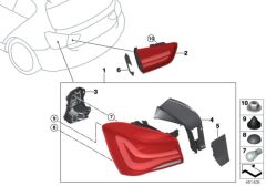 BMW-63217359019-STOP F20 LCI L İÇ