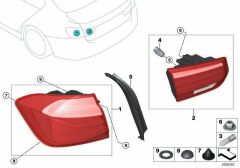 BMW-63217369117-STOP F30 LCİ/ L DIŞ