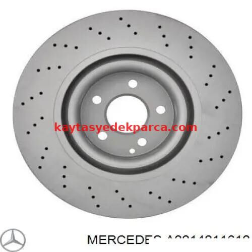 A2214211612-MER-FREN DİSKİ W221 ÖN