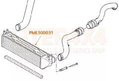 LND-PML500031-TURBO RADYATÖRÜ 3.0TD6 R.R 2002=>