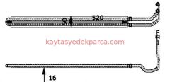 17217800369-7800369-BMW-DİREKSİYON HİDROLİK SOĞUTUCU E60/E63/E64 LCİ