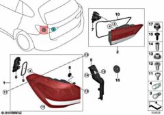 BMW-63217477713-STOP DIŞ SOL X1 F48