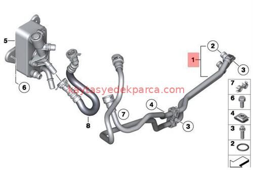 17228509993-8509993-BMW-ŞANZIMAN YAĞ HORTUM