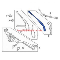 A2236803700-MER-BASAMAK BAKALİTİ ARKA SOL