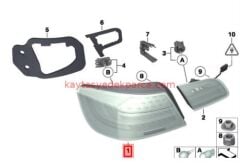 63217251958-7251958-ULO-STOP E92/R LCİ DIŞ LEDLİ