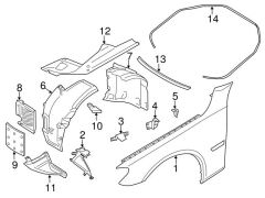 BMW-51757185036-TABAN BAKALİTİ F02/R