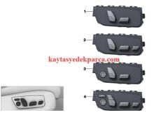 61319384515-9384515-BMW-KOLTUK DÜĞMESİ SOL
