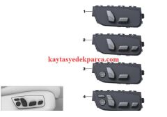61319384515-9384515-BMW-KOLTUK DÜĞMESİ SOL