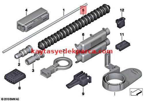 61628496831-8496831-BMW-SİLECEK KOL KAPAĞI ARKA U06