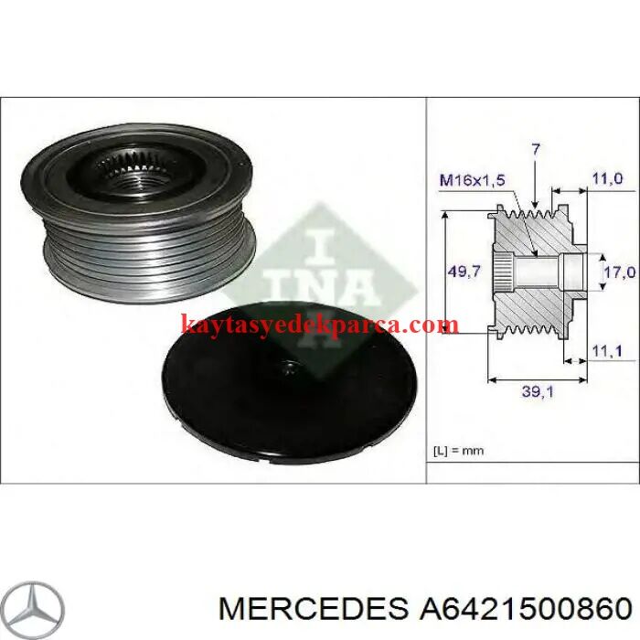 A6421500860-1500860-İNA-KASNAK