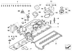 BMW-11127799223-KÜLBÜTÖR KAPAĞI M47N