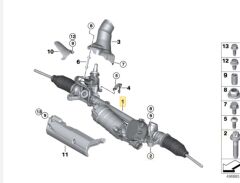 BMW-11127807999-KÜLBÜTÖR KAPAĞI E90/E60 2.5