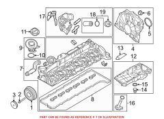 BMW-11127823181-KÜLBÜTÖR KAPAĞI
