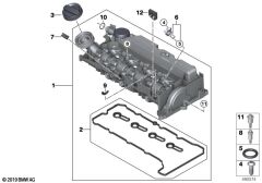 BMW-11128579962-KÜLBÜTÖR KAPAĞI G20G30G01G05 B47