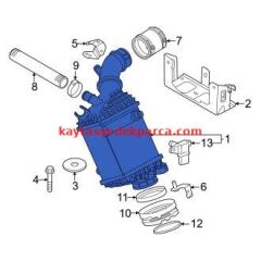 17118095283-8095283-BMW-KLİMA RADYATÖRÜ G80