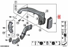 BMW-13718519135-TEMİZ HAVA BORUSU