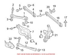 BMW-33326792522-AKS TAŞIYICI F30/R ARKA